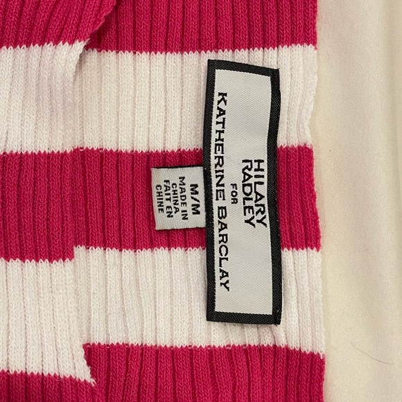 Hilary Ridley for Katherine Barclay Pink Sweater M - Picture 2 of 5